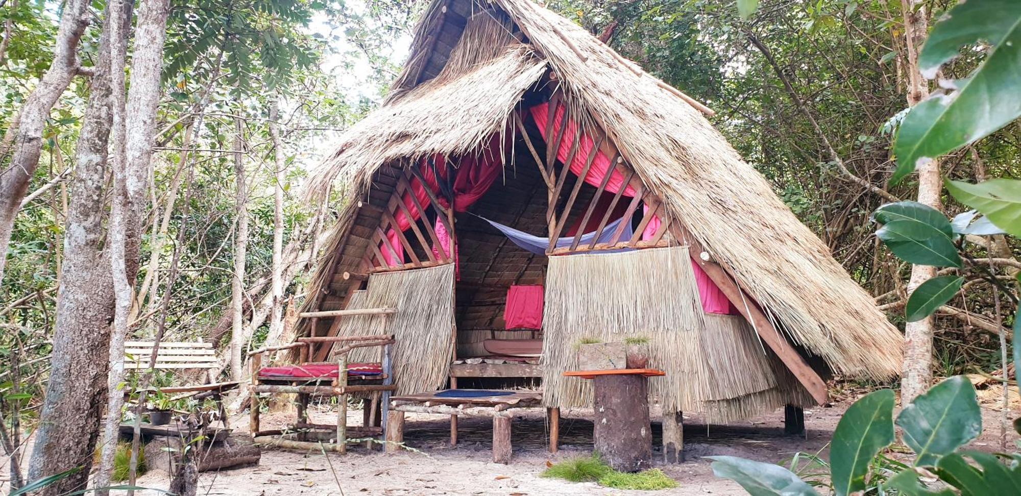 Готель Crusoe Koh Takiev Island Koh Ta Kiev Номер фото
