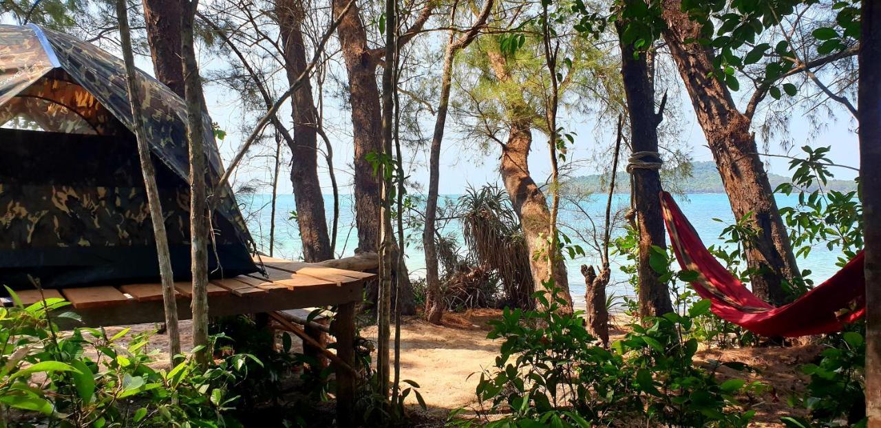 Готель Crusoe Koh Takiev Island Koh Ta Kiev Екстер'єр фото